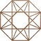 Ekena Millwork Guardian Wood Fretwork Pierced Ceiling Medallion, Walnut, 38"OD x 14 3/4"ID x 1/4"T CMWP38X38X0250GDWA - alternate 1